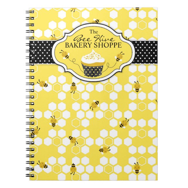 Bumble Bee Business Notebook (Front)