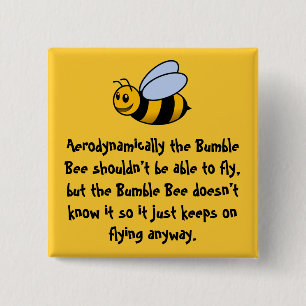 Bumble Bee Button