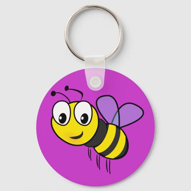Bumble Bee, Buzz Keychain (Front)