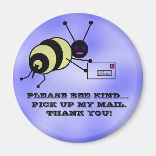 Bumble Bee Carrier Magnet