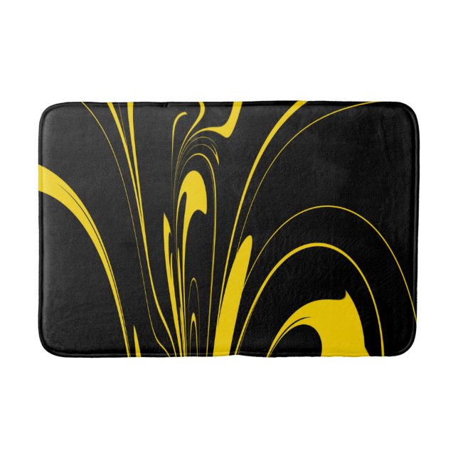 Bumble Bee Colours Bath Mat (Front)