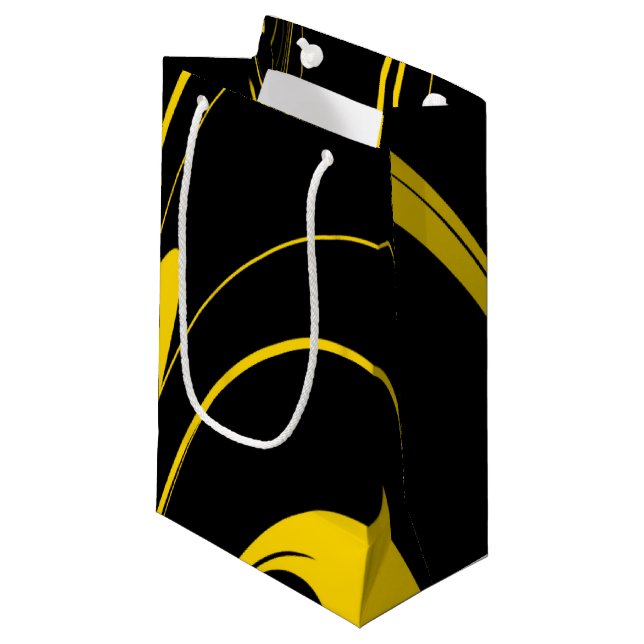 Bumble Bee Colours Small Gift Bag (Front Angled)