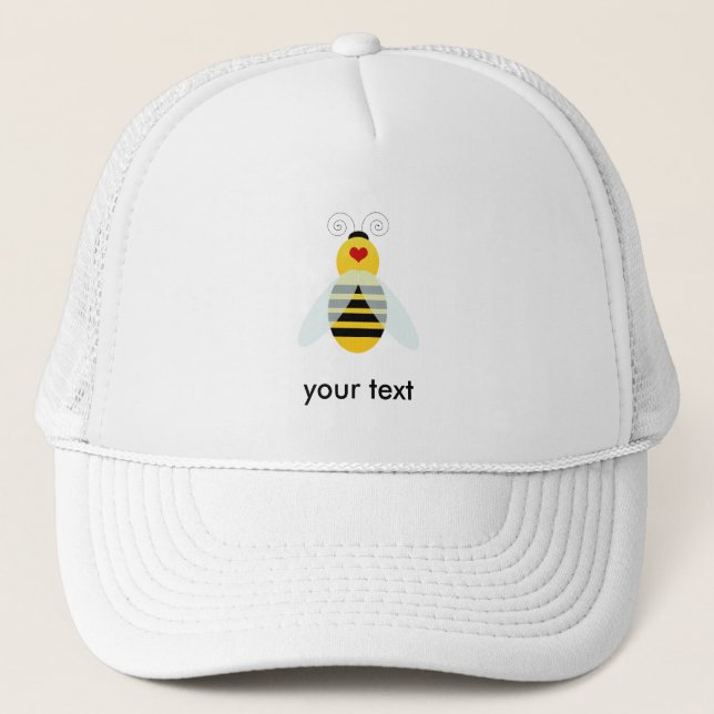 bumble bee cuties trucker hat (Front)