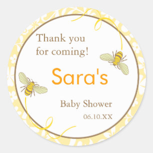 Bumble Bee Faveur Sticker ou Étiquette de adresse