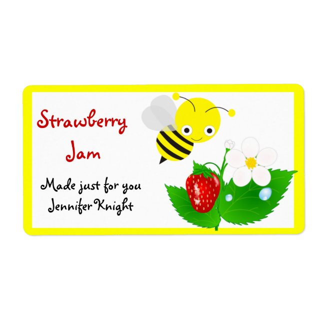 Bumble Bee Food Labels (Front)