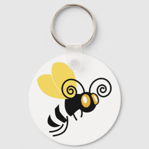 Bumble bee keychain