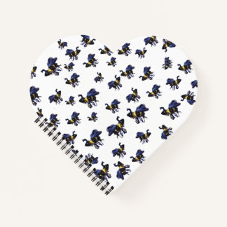 Bumble Bee Maureen Girard Wings Buzz Spring Notebook