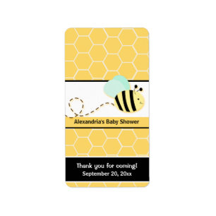 Bumble Bee Miniature Candy Wrappers Label