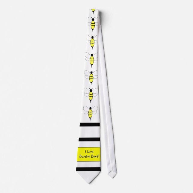 Bumble Bee Neck Tie (Front)