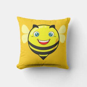 Bumble Bee Outdoor Pillow