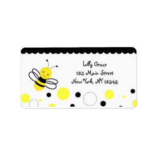 Bumble Bee Return Address Labels