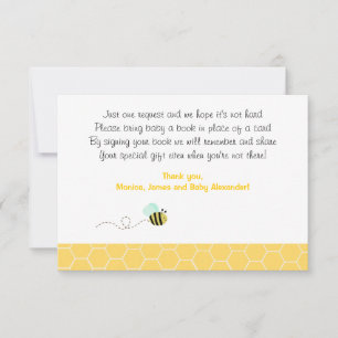 Bumble Bee RSVP Enclosure Cards