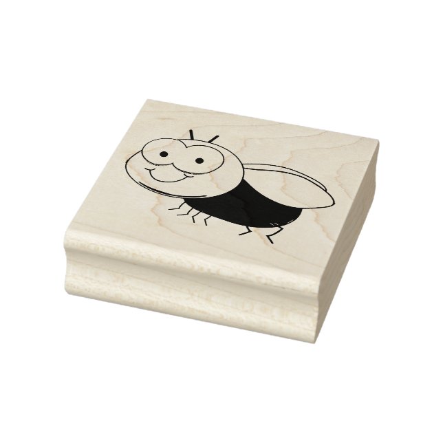 Bumble Bee Rubber Stamp (Stamp)