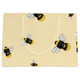 Bumble Bee sac cadeau brillant