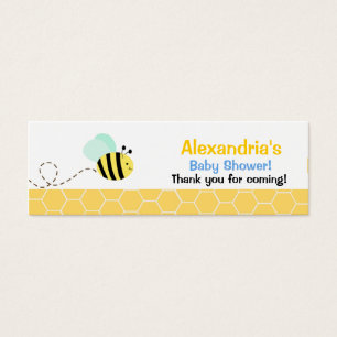 Bumble Bee Skinny Carte de visite Favoriser balise