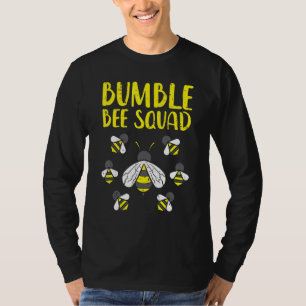 Bumble Bee Squad Funny Bumblebee Friends Team Men T-Shirt