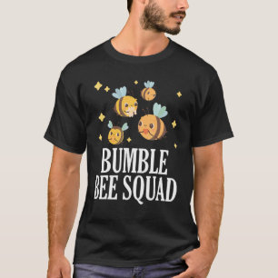 Bumble Bee Squad Honey Cute Beekeeper Bee Apiary B T-Shirt