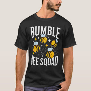 Bumble Bee Squad Honey Funny Beekeeper Shirt Apiar