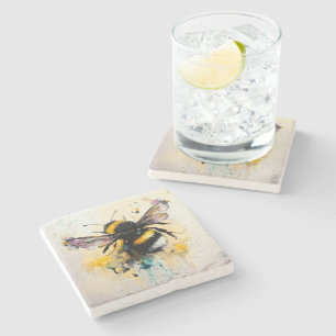 Bumble Bee Stone Coaster