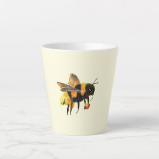 Bumble Bee transportant du pollen Petite Mug Latte
