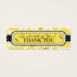 Bumble Bee TY Skinny Gift Tag 2