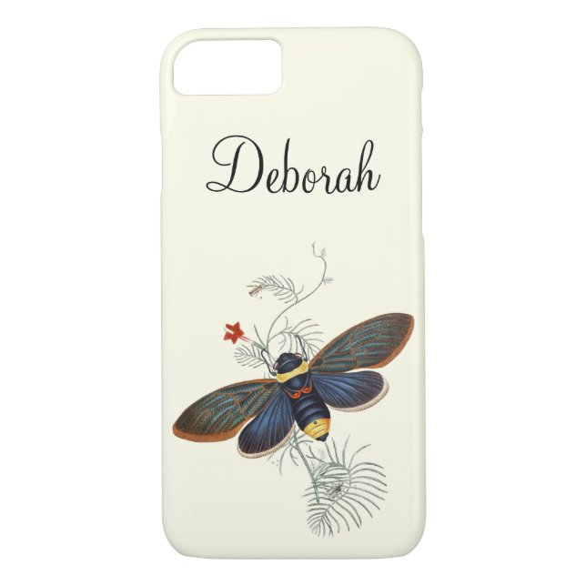 Bumble Bee Vintage Illustration Case-Mate iPhone Case (Back)