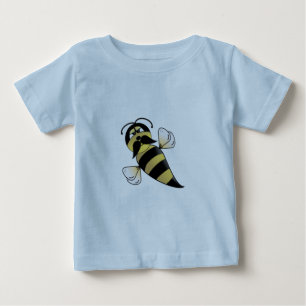 Bumble Bee with Moustache Baby T-Shirt