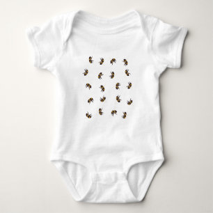 Bumble Bees Baby Bodysuit