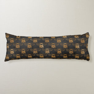 Bumble Bees  Body Pillow