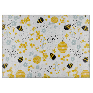 Bumble Bees Cutting Board