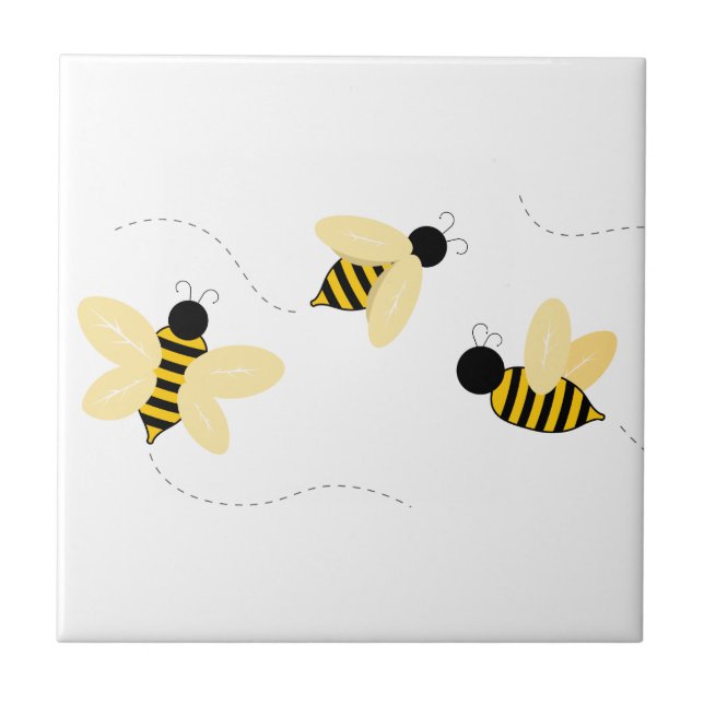 Bumble Bees Tile (Front)