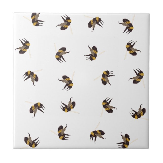 Bumble Bees Tile (Front)