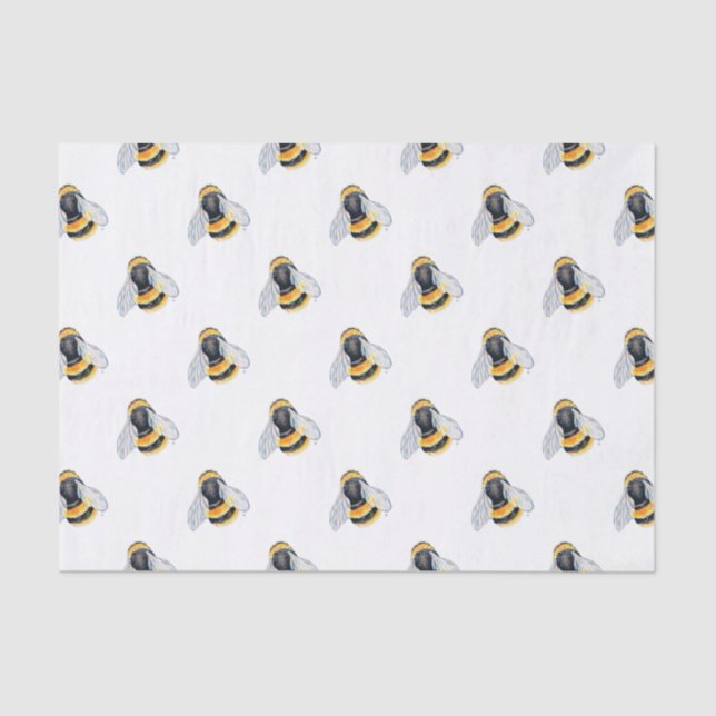 Bumble Bees Tissue Paper (Front)