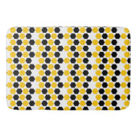 Bumble Black Yellow Geometric Hexagram Hex Pattern
