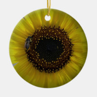 Bumble de tournesol Bee 01 Ornement