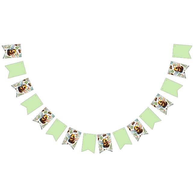 Bumble of Joy Bunting Flags (All)
