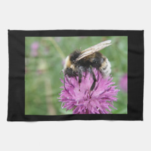 Bumblebebe sur une serviette de cuisine