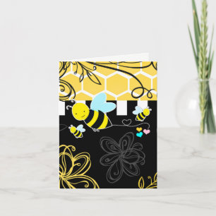 Bumblebee Baby shower de Merci noir et jaune