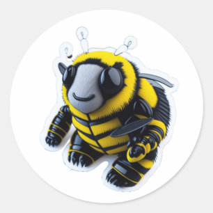 BumbleBee Classic Round Sticker
