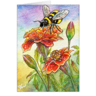 Bumblebee Et Marigold