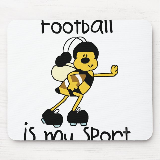 Bumblebee Football My Sport Mouse Pad (Front)