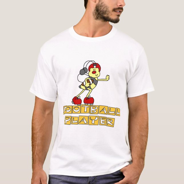 Bumblebee Football Player Tshirts and Gifts (Front)