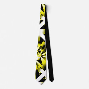 Bumblebee Gradient Colour Fill Perspective Drawing Tie