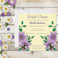 Bumblebee Lavender Flower Yellow