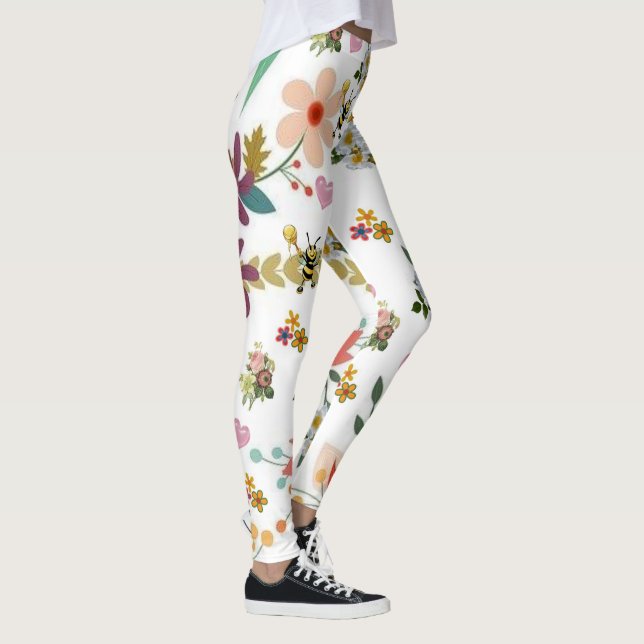 Bumblebee Leggings floraux (Droite)