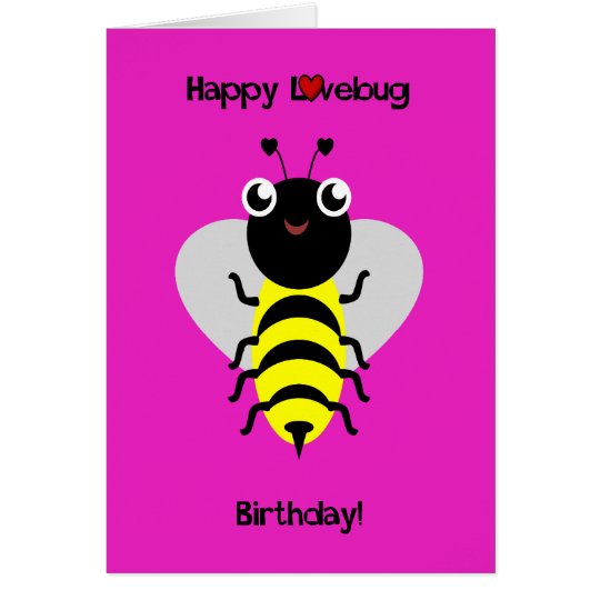 Bumblebee Love Bug Card