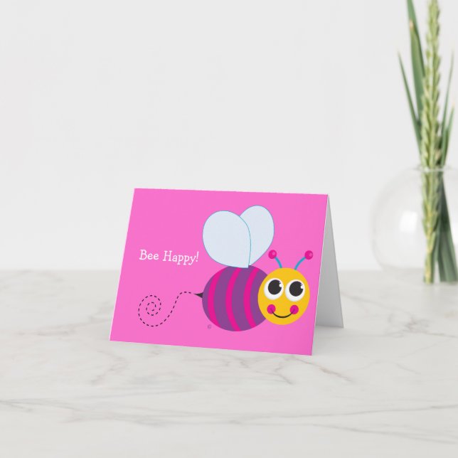 Bumblebee Notecard (Front)