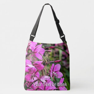 Bumblebee On Fireweed Crossbody Bag