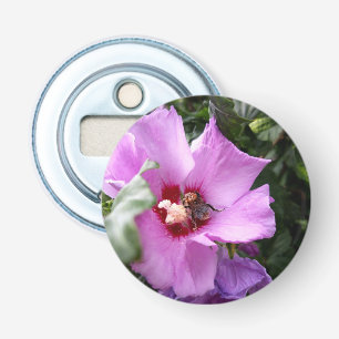 Bumblebee on Hibiscus Flower Bottle Opener
