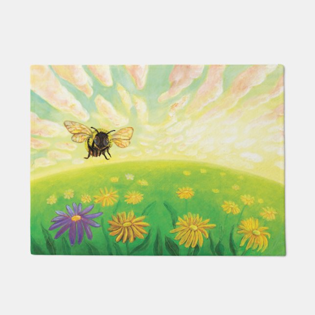 Bumblebee on the Horizon  Doormat (Front)